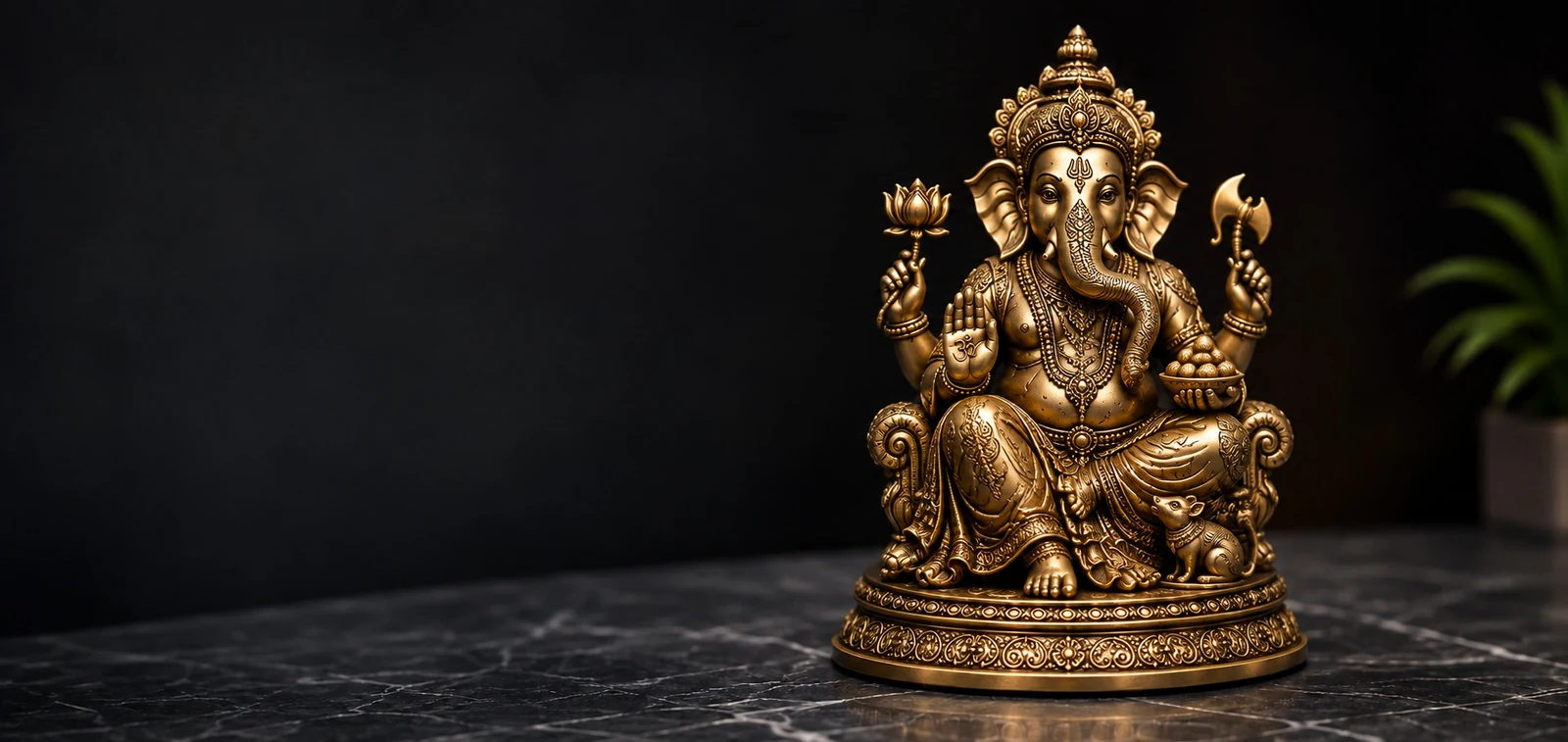 Brass Ganesh statue project